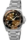 Longines HydroConquest GMT Automatic 41MM Brown Dial Men's Watch L37904666