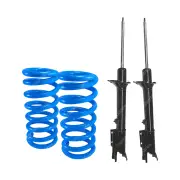 2 Rear STD Gabriel Ultra Strut Shocks + Lovells Springs for Ford Meteor GA GB GC