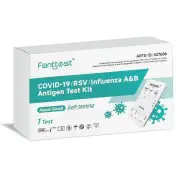 Fanttest RSV, FLU A/B & Covid-19 (SARS-CoV-2) Rapid Antigen Test (RATs) Nasal X 1