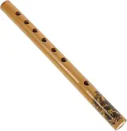 Kisangel Beginner Bamboo Flute Clarinet Portable Wind Instrument Lightweight and Versatile for Practice Performance and Leisure Activities Chinese Traditional Bamboo Flute