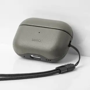 【UNIQ】AirPods Pro 2 手工真皮收納保護套(Terra/附掛繩)｜保護殼 官方旗艦店