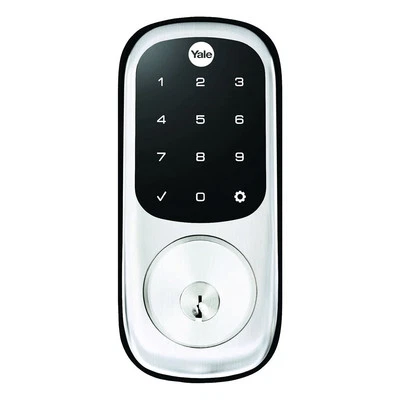 Yale Assure Keyed Electronic Digital Deadbolt Satin Chrome