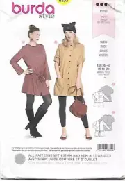 26 BURDA 6353: DRESS OR TOP SIZE 10-20 SEWING PATTERN
