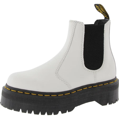 Dr. Martens Womens Ambassador Leather Pull On Chelsea Boots Shoes BHFO 8134
