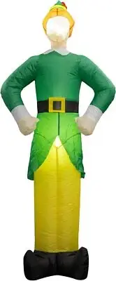 Buddy The Elf Indoor Outdoor Christmas Lawn Yard Light Up Holiday Decoration