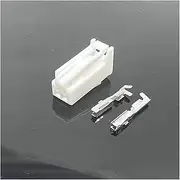 CCWUTQF 1/5/10/20 Sets 7282-5845 7283-5845 Unsealed 2-pin Automatic Reader Coil Socket Female Male Connector Foot Socket/Suitable(2 Pin Female,20 Sets)