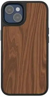 3sixT Impact Zero Protective Case for iPhone 13, Black/Walnut