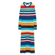 [Dsquared2] Dsquared2 Knitted Maxi Dress S BLUE