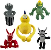 5PCS Rainbow Friends Plush Toys - Horror Game Stuffed Dolls for Party Favors