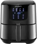 Devanti Air Fryer, 7L 1700W Stainless Steel Airfryer Electric Cooker Deep Fry...