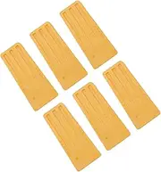 Yomiyuyr Tree Felling Wedges, Plastic Chainsaw Wedges, 6 Pcs 20cm, Tree Cutting Loggers Supplies, for Tree Falling, with Carrying Case