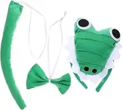 COLLBATH Furry Animal Tail Set Headband Cosplay Costumes for Parties Makeup Headband