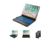 Momax F360AS Keyboard Case With 7 Colors Backlit Keyboard & Pencil Holder For iPad Air 10.5/Pro10.5 -Black