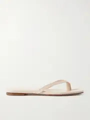 [Aeyde] Aeyde - Renee Leather Flip Flops - Cream - IT38 IT 38 Cream