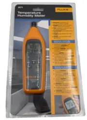 Fluke 971 Temperature Humidity Meter Quick-response Capacitance Sensor IAQ