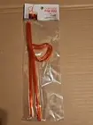 Heart-shaped COCA-COLA Coke Straws (SET OF 2) COLLECTIBLE