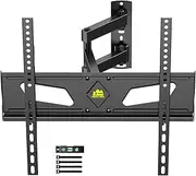 FORGING MOUNT TV Mount Full Motion with Perfect Center Design for 26-60 Inch LED, LCD, OLED Flat Screen TV, TV Wall Mount Bracket with Articulating Arm up to VESA 400x400mm & 35KG