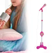 Kids Microphone and Stand Christmas Gift for Age 3+ Years Old Boys Girls