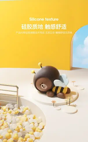 LINE FRIENDS 汽車擺件 中控台裝飾品 車內裝飾 布朗熊 兔兔 莎莉雞