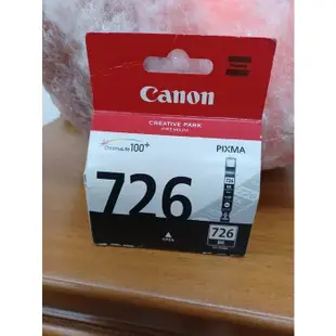 2018年CANON CLI-726BK原廠淡黑MG5370/MG6170/MG6270/MG8170/MG8270