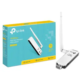 TP-Link TL-WN722N V3 150M高增益 USB 無線網卡 網路卡 三年保 實體店家『高雄程傑電腦』