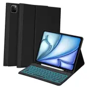 iPad Air 13 inch (M2) 2024 & iPad Pro 12.9 Case with Keyboard, Keyboard case