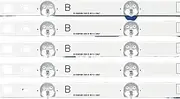 GYSABVCP LED Backlight Strip Compatible with 40" KDL-40RM10B 2013SONY40A 2013SONY40B KDL-40W600B KDL-40R480B KDL-40R450B KDL-40R483B KDL-40R453B TV Light Strip