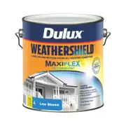 Dulux 4L Bold Yellow Low Sheen Weathershield Exterior Paint - 4L