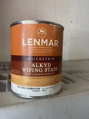 Lenmar quick stain Alkyd Wiping Stain 1205 Cordovan 1 Quart