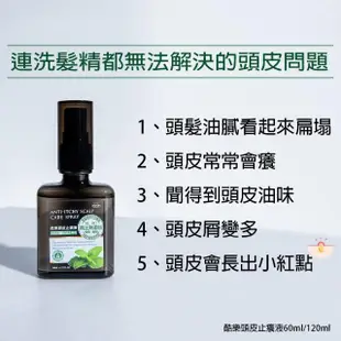 【arin氧潤】酷樂頭皮止癢液60ml x2組(頭皮水/頭皮精華/頭皮去角質)