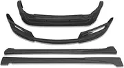 Car Body Kit Compatible for Chevrolet Cruze Upgrade Wtcc Style Front Lip Rear Lip Side Skirts ABS Material Exterior Parts Carbon Fiber