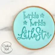 Twinkle Twinkle Little Star Fondant Cookie Fondant Embosser Stamp Impression