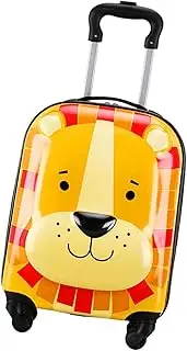 [AsrMyjcx] 18" Kids Luggage Rolling Suitcase Travel Luggage Sturdy Compact Children's Day Gift Carry on Hard Shell Luggage for Kids