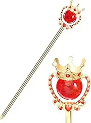 HAIQILIN Queen Scepter Crystal Magic Wand for Birthday Party Prom Sceptor