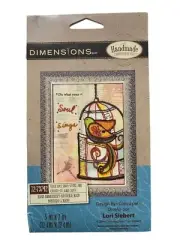 Dimensions Whimsy Handmade Embroidery Kit Soul Sings Bird Lori Siebert New