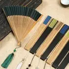 Bamboo Antique Folding Fan Chinese Style Hand Held Fan New Dance Fan