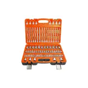 SP Tools 84Pcs 1/4" 3/8" 1/2" Drive Socket Bit Set - Hex&Torx Metric/SAE Durable