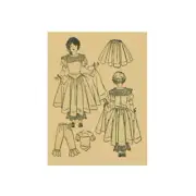 22" Antique Doll Clothing Pattern #1921