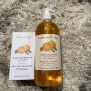 CRABTREE & EVELYN Torocco Orange Eucalyptis BATH & SHOWER GEL + Hand Therapy