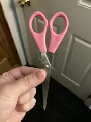 Small Pink Sewing Scissors