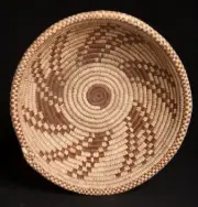 Kavango, Makalani, Food Basket, 29 cm, Namibia, Angola, African Baskets. G95