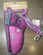 Arcadia Trail Hands Free Dog Leash Waist Belt Pouch Waist 27" to 48" NEW