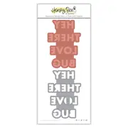 Honey Bee Love Bug Hot Foil Plate & Die Set