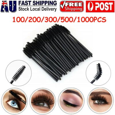 100-1000pcs Disposable Lip Brush Lip Wands Gloss Lipstick Applicator Brushes AU