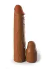 Realistic Penis Enlargement Sleeve Extension Phallic Sheath