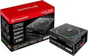 Thermaltake Smart Pro RGB 650W 80+ Bronze Riing Fully Modular PSU
