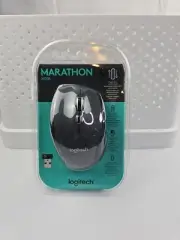 Logitech M705 Marathon Wireless Laser Mouse, Black New