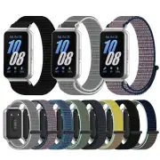 Watch Band Woven Nylon Loop Bracelet For Samsung Galaxy Fit3（SM-R390）Sport Strap