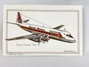 Capital Airlines - Vickers Viscount Postcard - #46