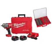 Milwaukee Impact Wrench Kit 18V Li-Ion Brushless w/ Friction Ring + Socket Set